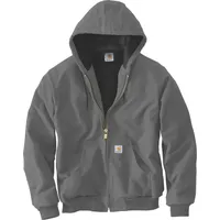 CARHARTT J140 Flannel Insulated Active Textiljacke - grau, L