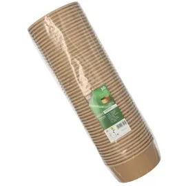 Papstar Salatschale rund 1000 ml 50 St. Braun