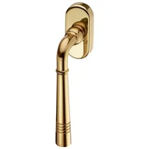 SOTech Fenstergriff FREJA Messing poliert mit Befestigungsmaterial