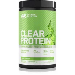 Optimum Nutrition Clear Protein Plant Protein Isolate pflanzliches Eiweiß Geschmack Lemon Sorbet 280 g