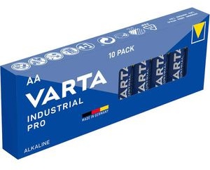 Varta Batterien Industrial Pro 4006, AA, Mignon, R6, LR6, 1,5 V, 10 Stück