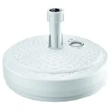 Prosperplast Schirmständer Polyethylen 39 x 39 x 13 cm Weiß