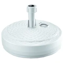 Prosperplast Schirmständer Polyethylen 39 x 39 x 13 cm Weiß