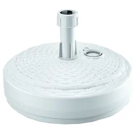 Prosperplast Schirmständer Polyethylen 39 x 39 x 13 cm Weiß