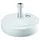 Prosperplast Schirmständer Polyethylen 39 x 39 x 13 cm Weiß