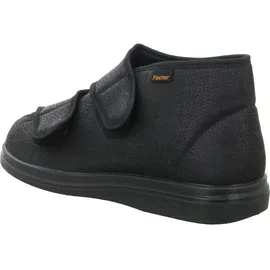 Fischer Markenschuh Fischer Hausschuh Herren Schwarz 43