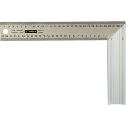 STANLEY Schreinerwinkel Schenkel-L.300mm m.Gehrung Kurzer Schenkel 200mm - 1-45-686