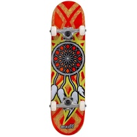 ENUFF Dreamcatcher Complete Skateboard, Erwachsene, Unisex, Orange/Gelb (Mehrfarbig), Einheitsgröße