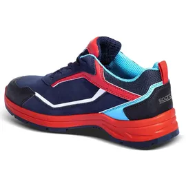 Sparco 07537MR Indy Sanremo ESD S3S SR Sicherheitsschuh, Blau/Rot, 42 - Rot