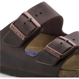 Birkenstock Arizona FL WB habana schmale Weite Gr. 43 - Braun - 43