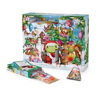 tetesept Kids Adventskalender 2023 mit lustigen Badezusätzen & tollen Überraschungen, z.B. Zauberblock, Tattoos u.a. – Kinder Adventskalender zum Baden, Basteln, Puzzeln, Rätseln und Malen