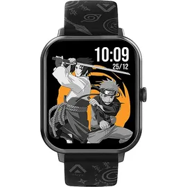 ABYX Fit Touch 3 BT 20 mm Kunststoffgehäuse schwarz Silikonarmband schwarz M