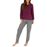 RELAX by Normann Normann Pyjama Frottee rot 40/42