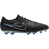 Nike Tiempo Legend 10 Elite FG BLACK/CHROME-HYPER ROYAL 42.5 - Schwarz