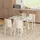 Okwish Klapptisch 110 x 75 x 86 cm weiß