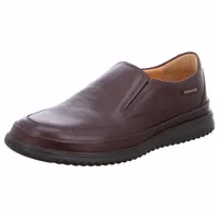 Mephisto Twain Herren Slipper, bequem, Leder, Brown, Air Jet Wechselfußbett - Herrenschuhe Slipper, Braun, leder (randy) - Braun - 44,5