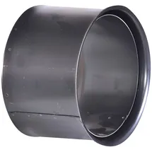 FireFix Doppelwandfutter Stahl 20,5 x 13 x 20,5 cm unlackiert Silber