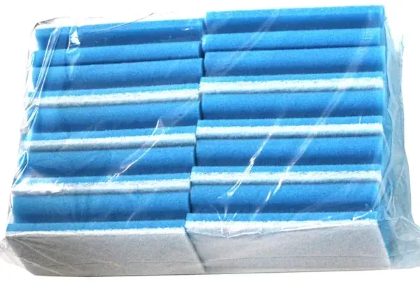 Schwamm kratzfrei Sito blau weiß 10 Stück 15x7x4,5 cm, Reinigungsschwamm, vielseitig einsetzbar