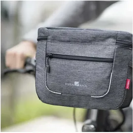 KLICKfix Aventour City Lenkertasche grau
