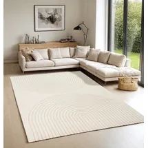 The CarPET »Elisa« rechteckig 12 mm Höhe moderner Wohnzimmer Teppich weicher Flor