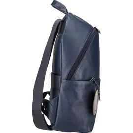 Mandarina Duck Mellow Leather Rucksack Dress Blue