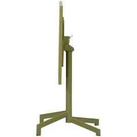 VCM Bistrotisch 60 x 60 x 73 cm Grün
