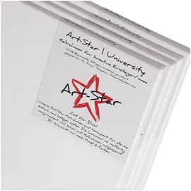 Art-Star Keilrahmen 4 St. 40x80 cm weiß
