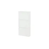 Möbel Kraft Schuhkipper 50 x 105 x 15 cm weiß matt / weiß