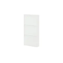 Möbel Kraft Schuhkipper 50 x 105 x 15 cm weiß matt / weiß