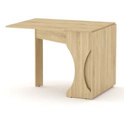 Esstisch ausklappbar Klapptisch Bürotisch Tisch klappbar Eiche Sonoma
