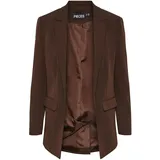 Pieces Bossy Loose Blazer, Chicory Coffee, M