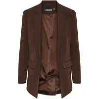 Pieces Bossy Loose Blazer, Chicory Coffee, M