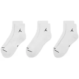 Nike Funktionssocken 3er Pack Weiß/Schwarz XL (46-50)