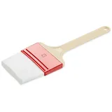 thermohauser Pinsel mit weißen Polyesterborsten, Pinselbreite 7,5 cm, Borstenlänge circa 4 cm