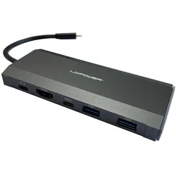 LC-Power Dockingstation - USB-C - HDMI