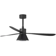 FARO Amelia Cone LED Deckenventilator schwarz