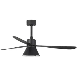 FARO Amelia Cone LED Deckenventilator schwarz