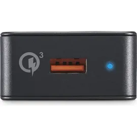 Hama Schnellladegerät USB-A, Schwarz