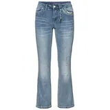 sheego by Joe Browns Bequeme Jeans Bootcut-Jeans blau 56