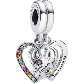 Pandora Puzzleteil Herzen Silber 792239C01