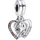 Pandora Puzzleteil Herzen Silber 792239C01
