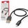 Hama Ladekabel Fabric USB A auf Lightning 1,5m schwarz