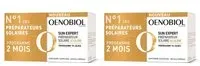 OENOBIOL SUN EXPERT Préparation Solaire Accélérée - Protection Cellulaire Anti-Oxydante Favorise Un Hâle Intense Et Éclatant Complément Alimentaire 2X15 Capsules Végétales Programme 1 Mois Capsule(S) 2x2x15 pc(s)