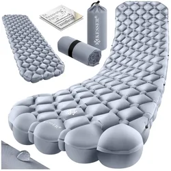 KESSER® Camping Matratze Isomatte Aufblasbare Luftmatratze Campingmatte inkl. Tragebeutel Outdoor Ultraleicht Faltbare Schlafmatte [mit Reparaturset] Belastbarkeit: 200Kg