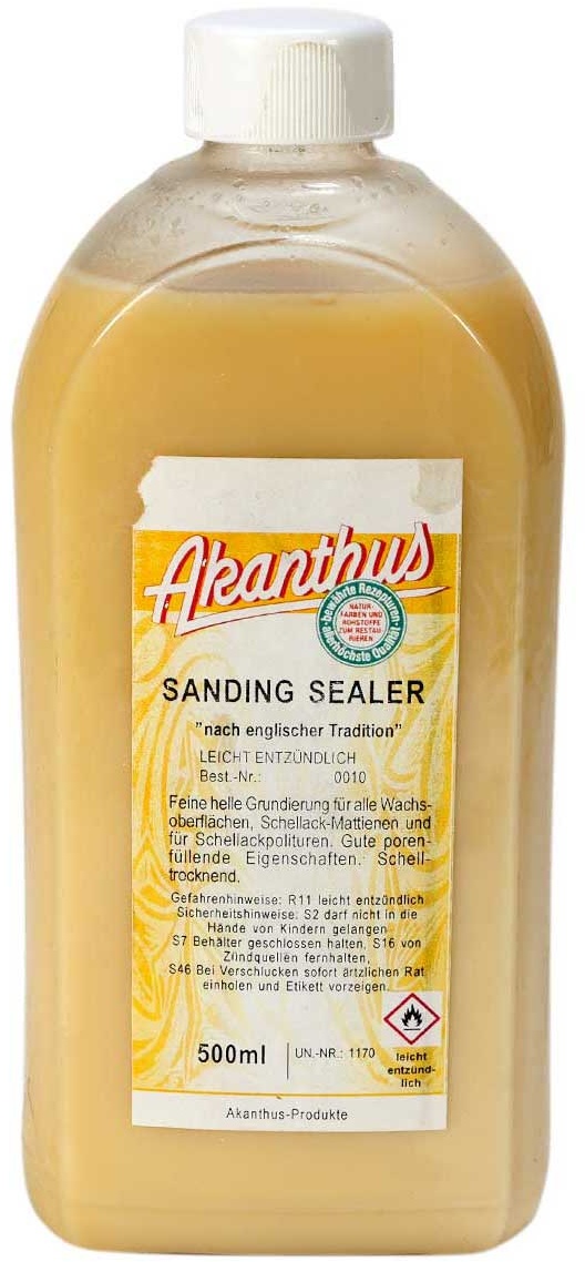 Akanthus Sanding Sealer, feine helle Grundierung - 500 ml