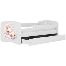 raumhirsch furniture Kinderbett 80 x 180 cm Holzwerkstoff weiß