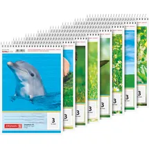 Brunnen Schulblock A5 Lineatur 3 40 Blatt, sortiert