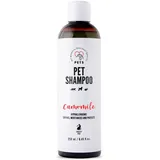 Kamillen Hundeshampoo Sensitiv - Sanfte Pflege und glänzendes Fell für Hunde und Katzen mit empfindlicher Haut - Lindert Hautreizungen - 250 ml