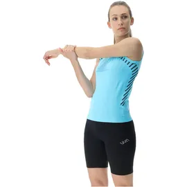 Uyn Running Ultra1 ärmelloses Laufshirt Damen curacao/black/purple L