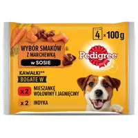 PEDIGREE Vital Protection Komplette Nahrung in Sauce 4 x 100 g